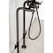 Aqua Vintage CCK8105DL Freestanding Tub Faucet with Supply Line, Stop Valve, Oil Rubbed Bronze CCK8105DL - alternate 5